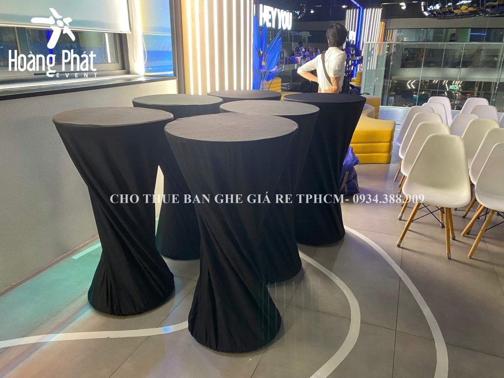 cho thuê bàn cocktail bàn bar