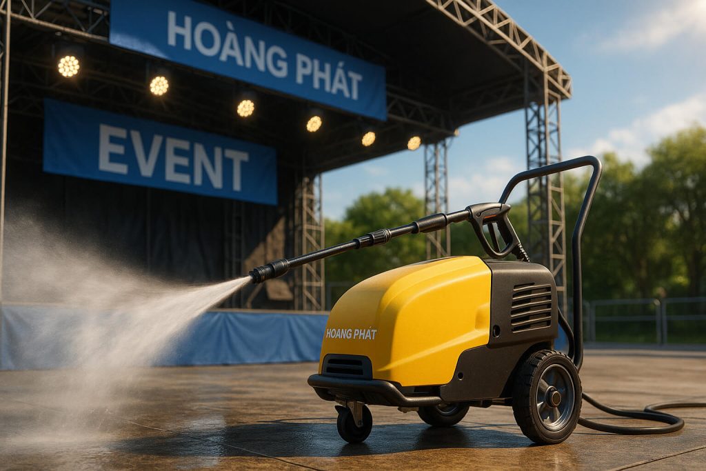 cho thuê máy xịt rửa