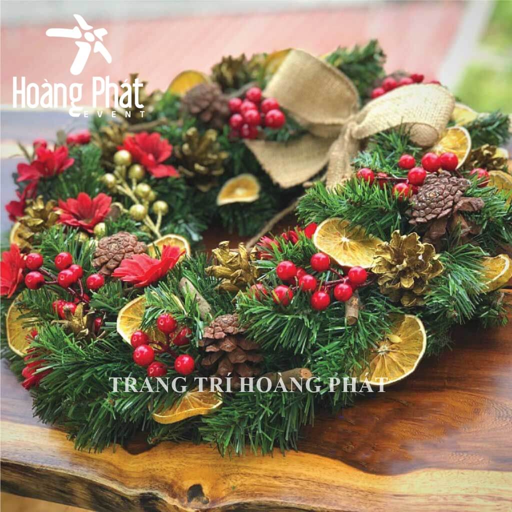 vòng nguyệt quế noel giáng sinh