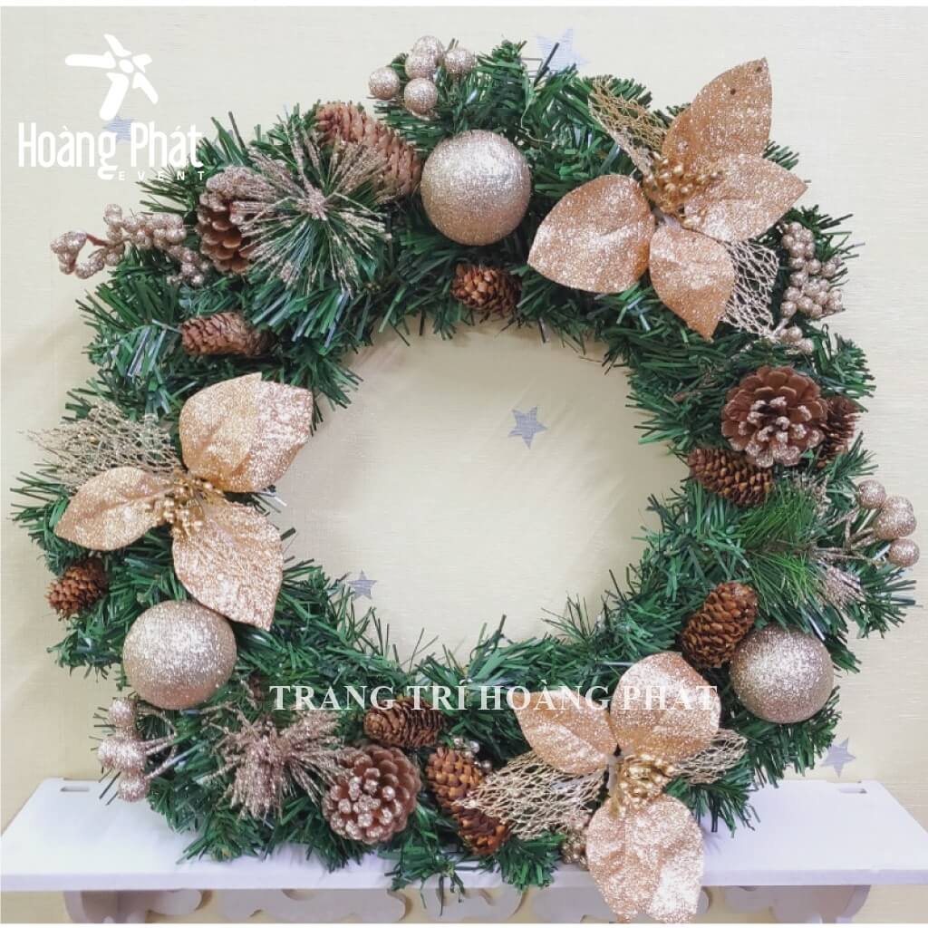vòng nguyệt quế noel giáng sinh