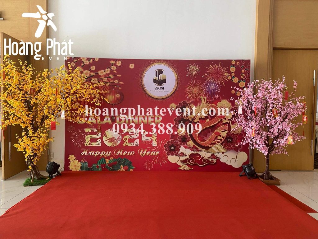 cho thuê cây mai giả