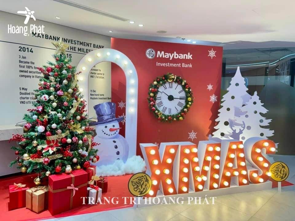 cho thuê cây thông trang trí noel giáng sinh 