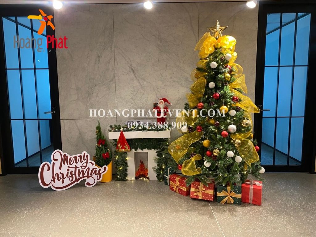 cho thuê cây thông trang trí noel giáng sinh 