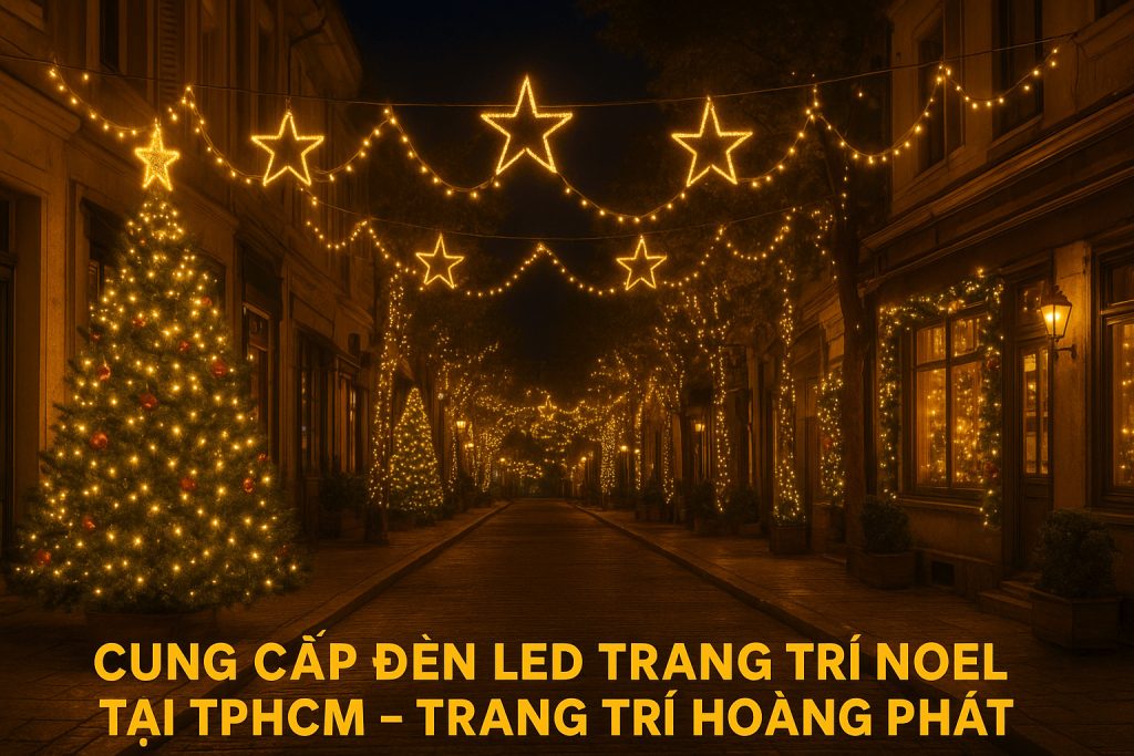 đèn led trang trí noel giáng sinh