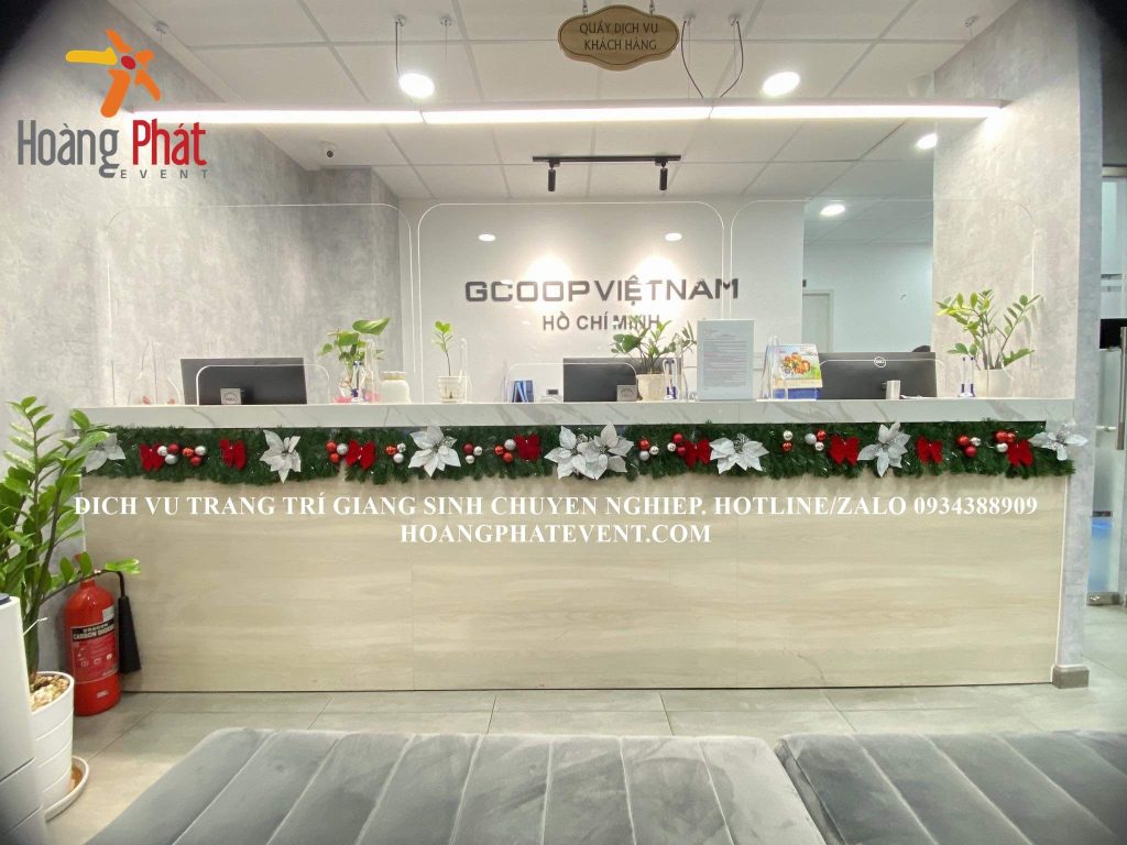 dịch vụ trang trí noel giáng sinh