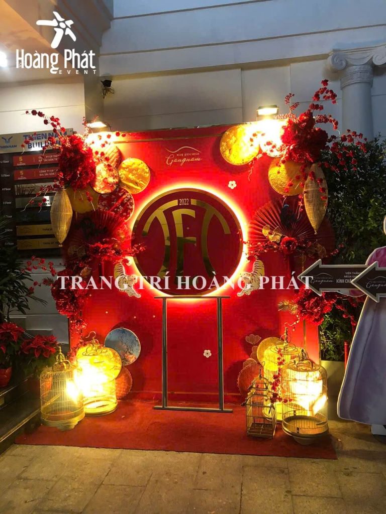 dịch vụ trang trí tết văn phòng tphcm