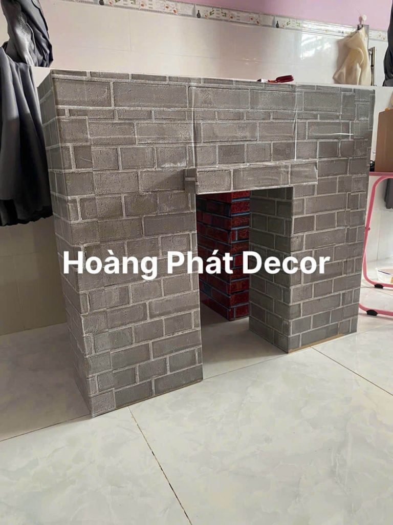 lò sưởi trang trí noel giáng sinh