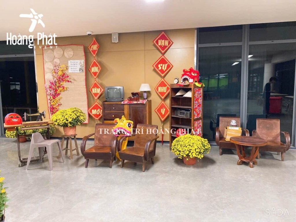 trang trí tiểu cảnh tết xưa cũ