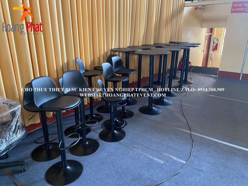 cho thuê ghế bar giá rẻ tphcm