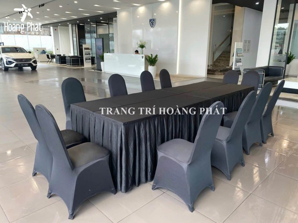 cho thuê ghế banquet ghế nệm tựa lưng