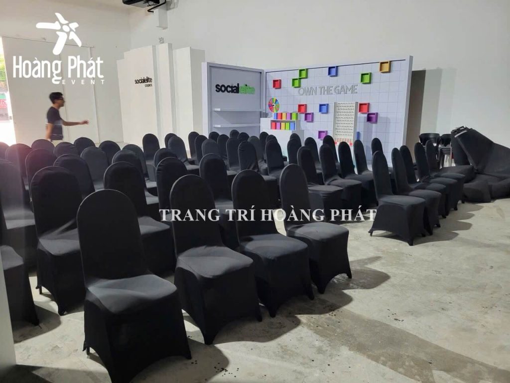 cho thuê ghế banquet ghế nệm tựa lưng