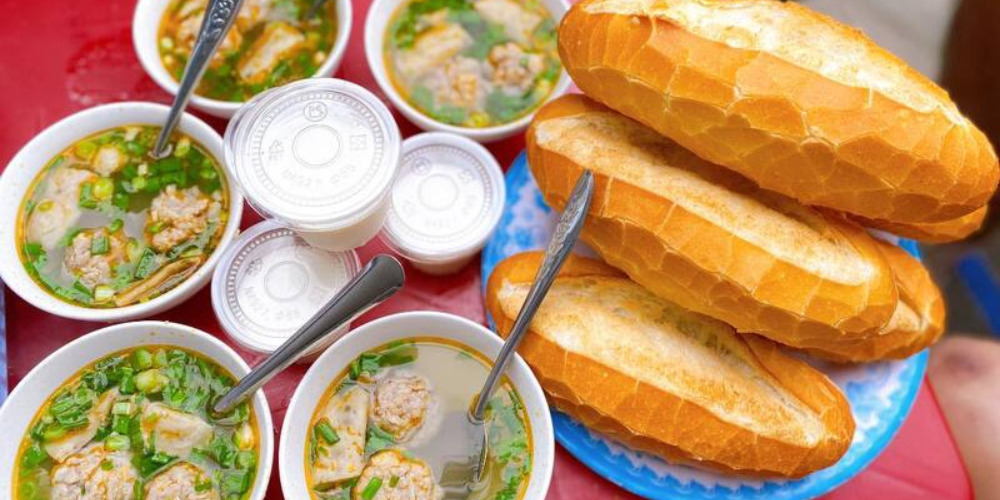 bánh mì xíu mại chén thủ đức tphcm