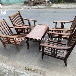 cho thuê bàn ghế salon thẻ xưa