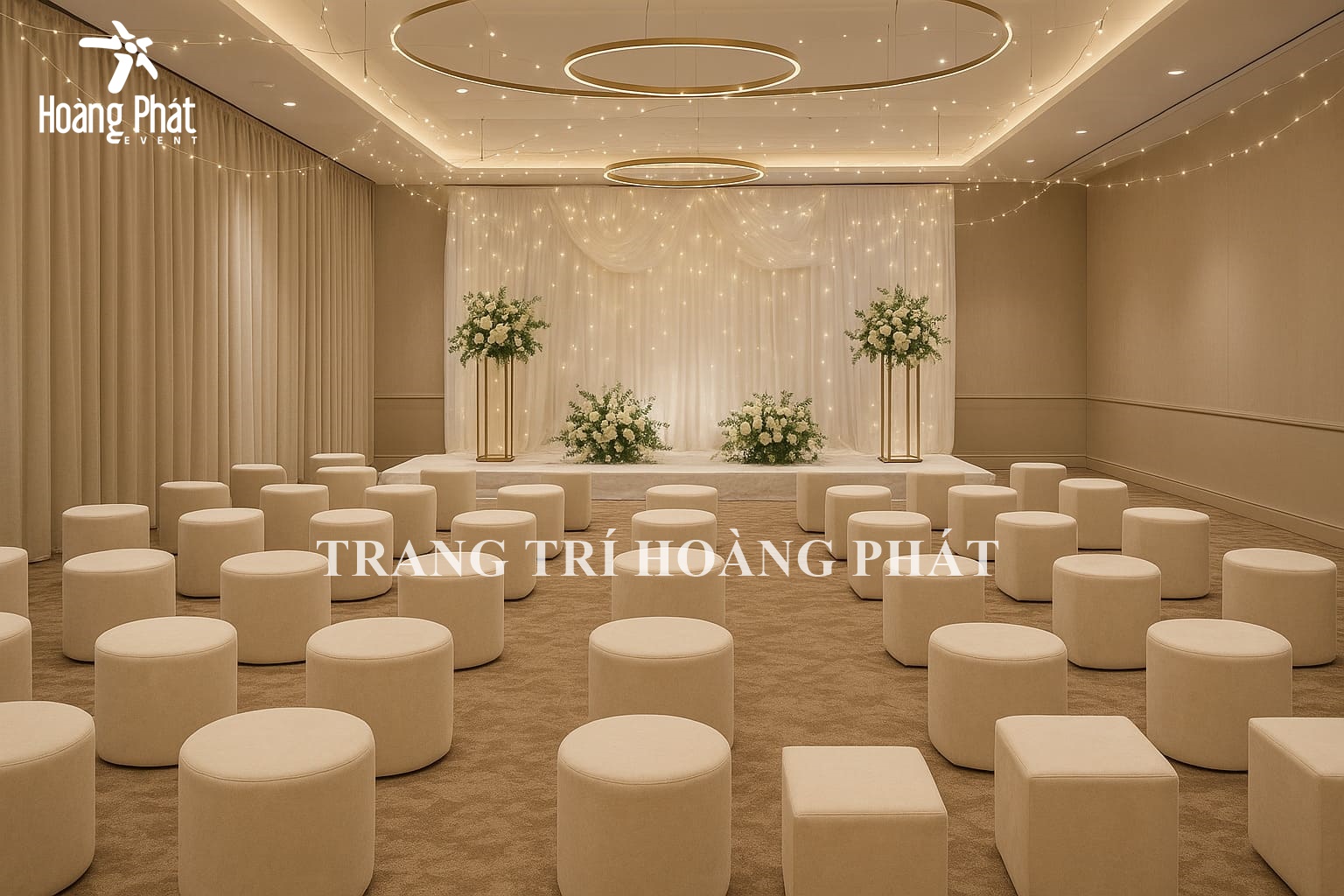 cho thuê ghế đôn nệm sofa