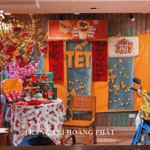 dịch vụ trang trí tết văn phòng tphcm