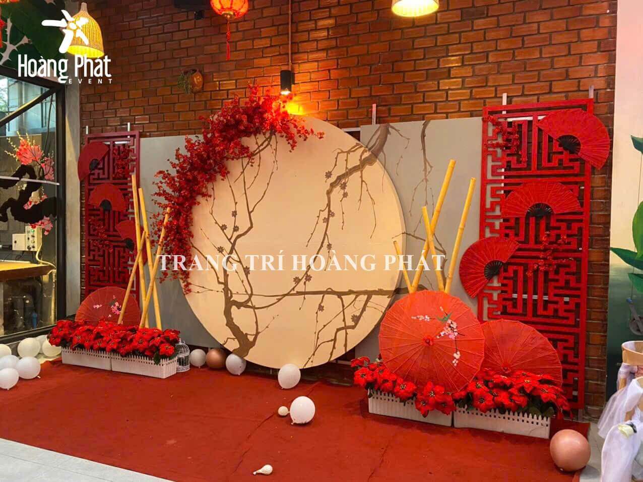 trang trí tiểu cảnh tết văn phòng tphcm