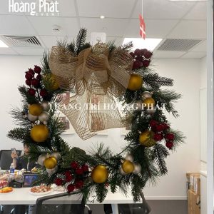 vòng nguyệt quế noel giáng sinh