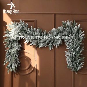 dây thông trang trí noel giáng sinh