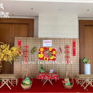 dịch vụ trang trí tiệc tất niên