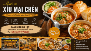 bánh mì xíu mại chén tphcm